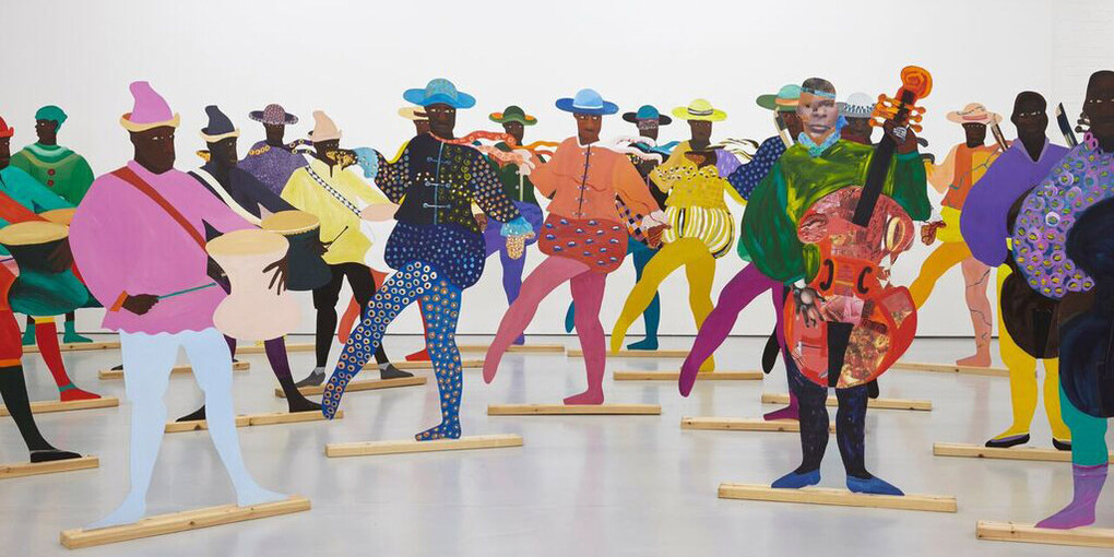 Lubaina Himid Warp and Weft. Courtesy of Firstsite