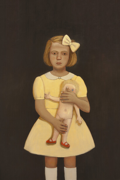 Playtime, 2013, oil on canvas, © John Kirby, courtesy Flowers Gallery London and New York