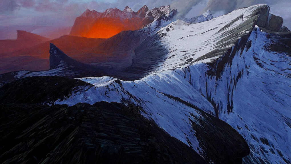 John Cheall, Cadmium Event 2, Knight's Peak, Skye, 2015 © the artist