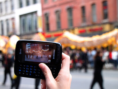 Leer la ciudad desde un smartphone