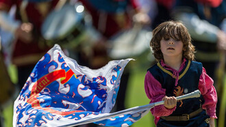 Un momento della manifestazione