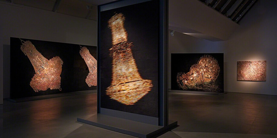 Kyungah Ham, Exhibition view. Courtesy of carlier | gebauer
