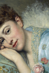 George Peter Alexander Healy (American, 1813 –1894). Jeannette Ovington, 1887. Oil on canvas. New-York Historical Society, Gift of the Estate of Ina Love Thursby, through Walter M. Brown, 1944.18