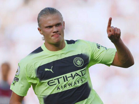 Erling Haaland, nuevo jugador del Manchester City y un ejemplo del delantero clásico