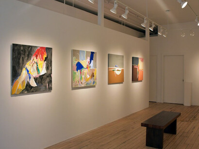 Continuation of Color and Abstraction. Courtesy of Carter Burden Gallery
