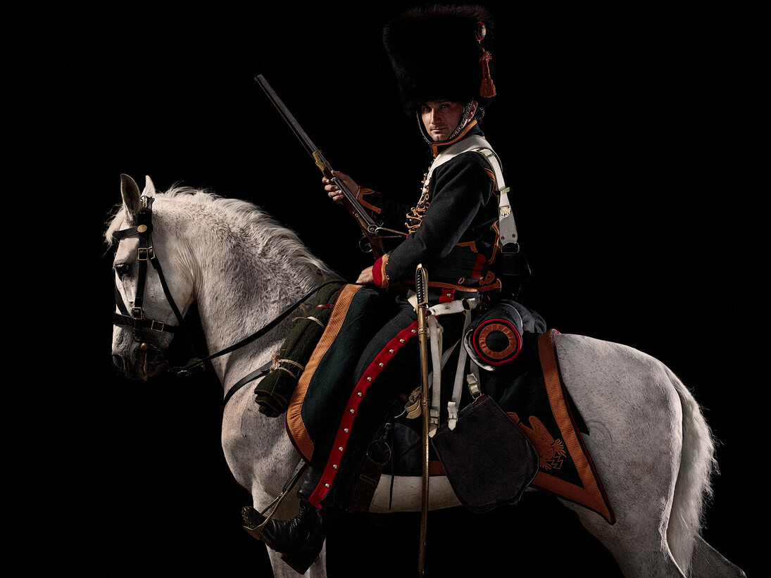 Chasseur, Chasseurs à Cheval de la Garde Impériale, France © Sam Faulkner