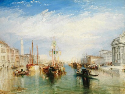 Joseph Mallord William Turner, Venedig vom Portal der Kirche Madonna della Salute, 1835, Öl auf Leinwand, 91,4 x 122,2 cm, The Metropolitan Museum of Art, New York