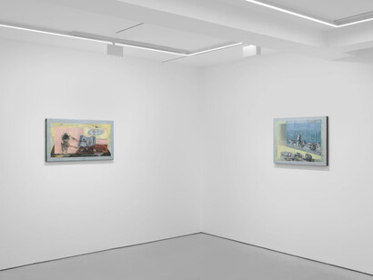 Miguel Ybáñez, La sombra del olvido, exhibition view. Courtesy of GRIMM
