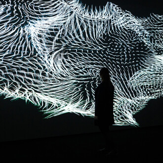 Divers artistes, Univers programmés, vue d'exposition. Avec l'aimable autorisation du macLyon