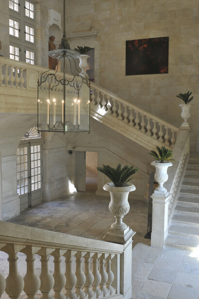 L'escalier d'honneur © Emmanuel Georges
