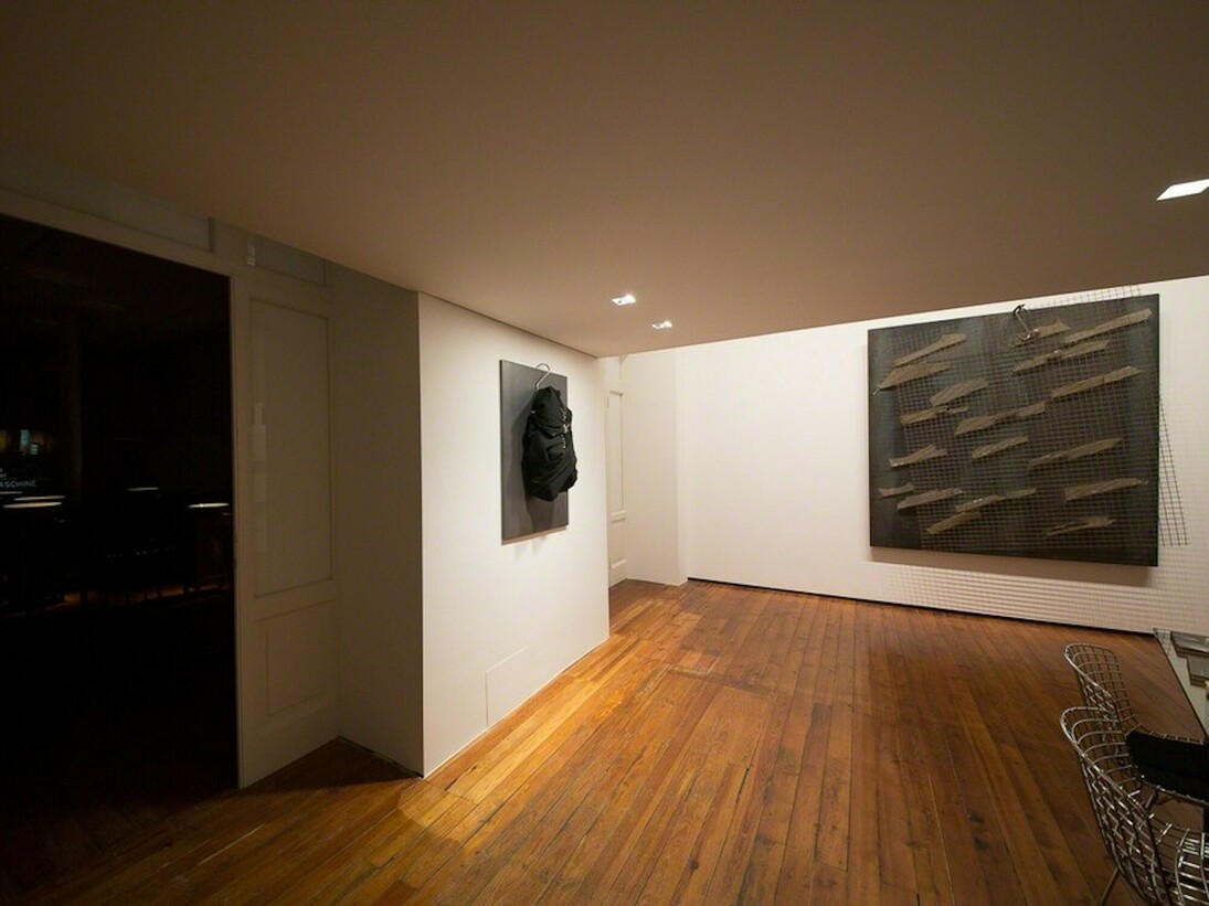 Jannis Kounellis, Theodoros Terzopoulos Die Hamletmaschine by Heiner Müller, Exhibition view, Photos by Lucrezia Roda. Courtesy of Galleria Fumagalli
