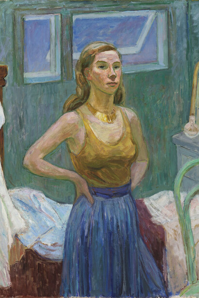 Tove Jansson: Woman (Self-Portrait), 1942. Finnish National Gallery / Ateneum Art Museum. Photo: Finnish National Gallery / Yehia Eweis. © Tove Jansson Estate