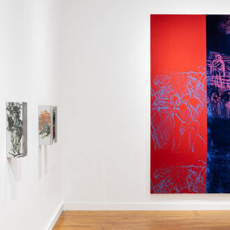 Nick Mauss, In this time, exhibition view. Courtesy of Galerie Chantal Crousel