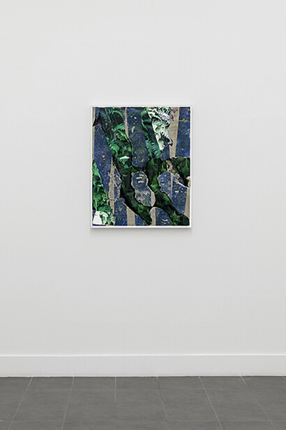 Installation views of the exhibition "Letha Wilson. Terra Firma" at Brand New Gallery, Milan