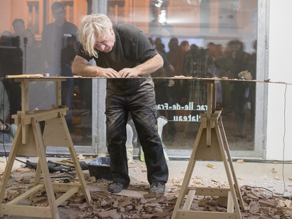 FM Einheit, Blech No.316 to 324.Performance réalisée les 5 et 6 mars au plateau. Photo Martin Argyroglo