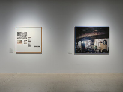 Ngahuia Harrison, The net, exhibition view. Courtesy of Whangārei Art Museum