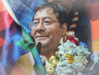 Luis Alberto Arce Catacora, sexagésimo séptimo presidente del Estado Plurinacional de Bolivia, desde el 8 de noviembre de 2020