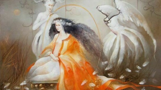Anne Bachelier, Le rêve des Anges, 61 x 50cm