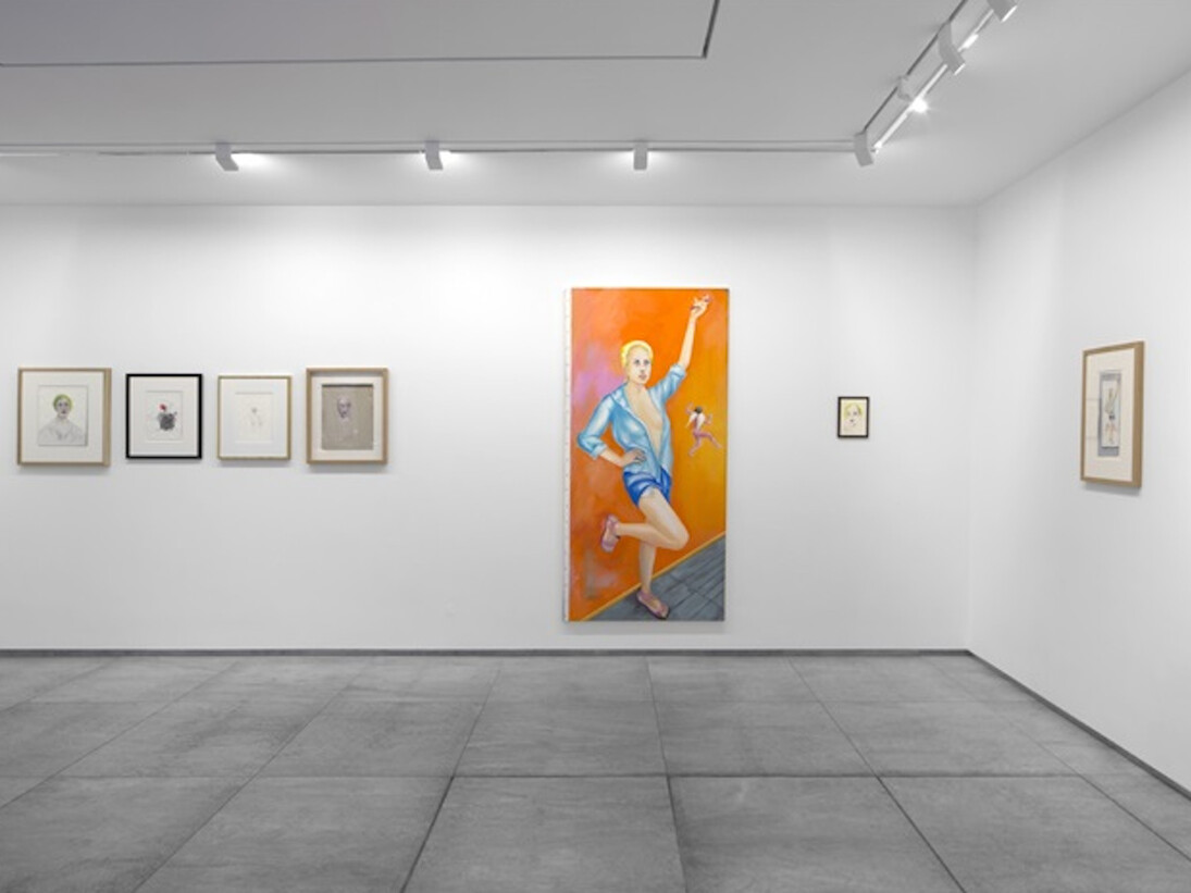 Martial Raysse. La Belle Jeune, Exhibition view. Courtesy of Galerie kamel mennour