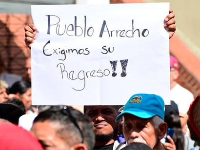 Manifestantes exigen el regreso de Nicolás Maduro tras su secuestro, Venezuela, enero de 2026