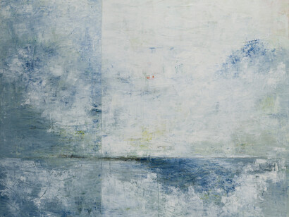 Peter Burega, White Marsh no. 6, 2024. Courtesy of LewAllen Galleries