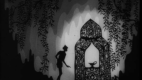 Lotte Reiniger. The Adventures of Prince Achmed (film still), 1926. 35mm black-and-white film, silent, 65minutes. BFI National Archive