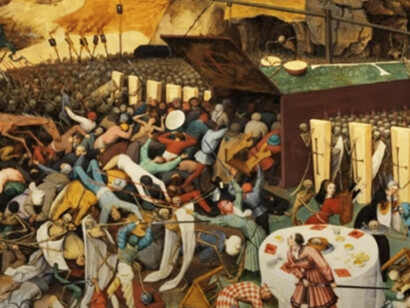 En tiempos felices quería blandir el arma entre bromas y amenazas insolentes; imaginaba mi acto de matar a la muerte como un baile de máscaras