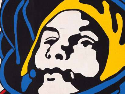 Claudio Tozzi
Astronauta (Astronaut), 1969
Liquitex on canvas, 70 x 70 cm
