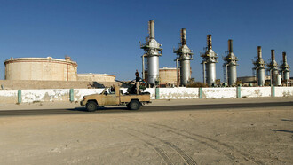 Libyan oil pipeline