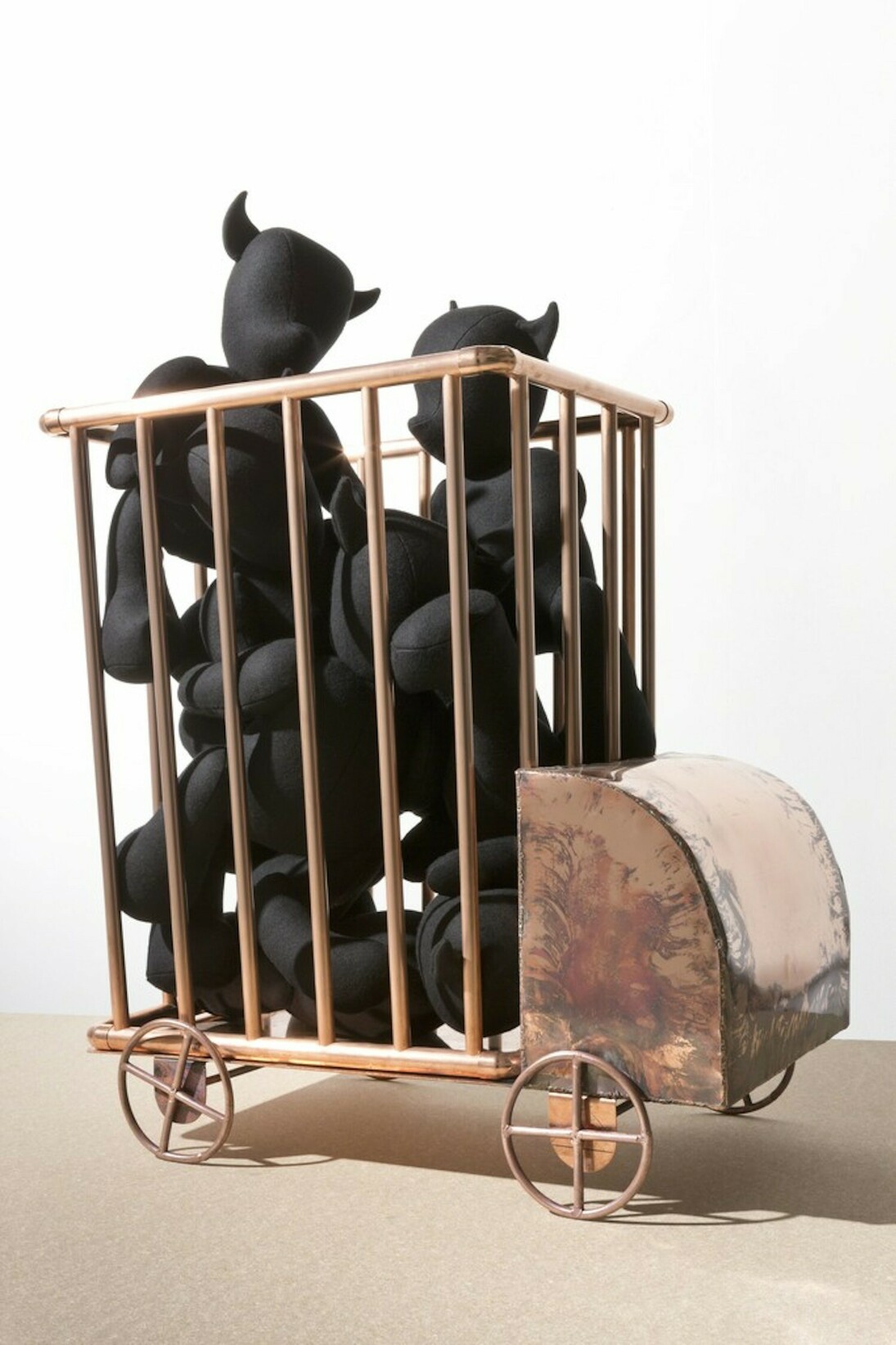 Permindar Kaur. Black and Blue. Courtesy of New Art Projects