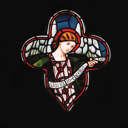 We have been working together now, researching and photographing Pre-Raphaelite Stained Glass, for nearly 25 years