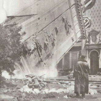 Matthew Brandt, Panama pacific international fair AAE-02851 (detail), 2025. Courtesy of Haines Gallery