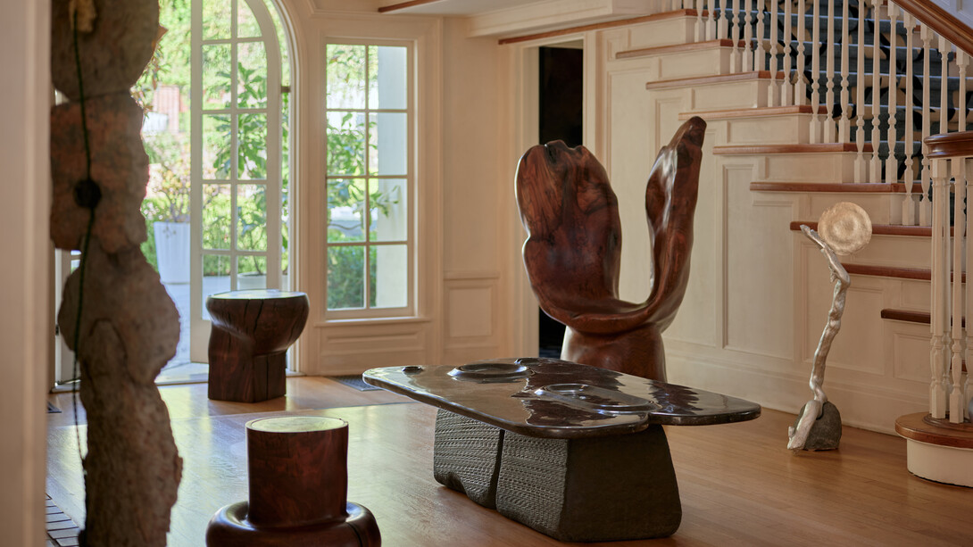 Ian Collings, Dark forest, silver moon, exhibition view. Courtesy of the Future Perfect