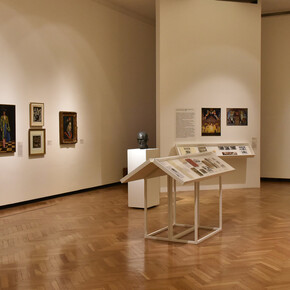 Various artists, Artistic itineraries between Argentina and Spain (1880–1930), exhibition view. Courtesy of Museo Nacional de Bellas Artes