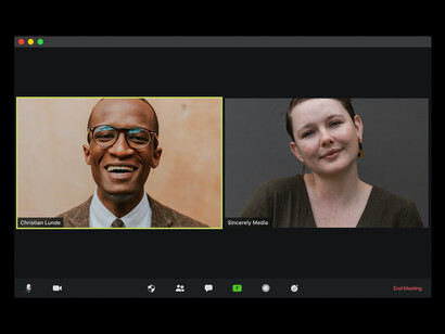 Today there are a lot of professional teams holding videoconferences that are one hundred per cent virtual