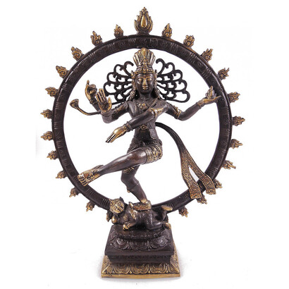 Nataraja o Señor de la Danza es la representación del dios hindú Shiva como el danzante divino