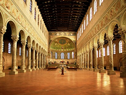 Basílica de Sant'Apollinare in Classe. Foto: Giacomo Banchelli