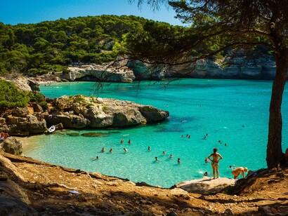 Cala en Menorca