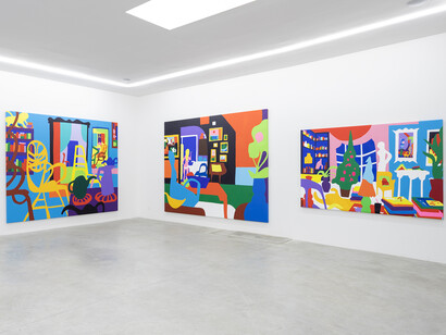 Todd James, Interior, Installation View. Courtesy of V1 Gallery and the photographer Jan Søndergaard 