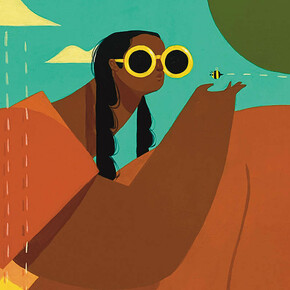 Shar Tui’asoa, The messenger, 2024. Thinkspace Projects Gallery