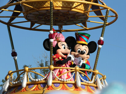 Mickey and Minnie often represent innocence, fun, and love, appealing across age groups