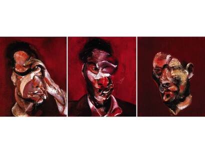 Francis Bacon. Three Studies for a Portrait of Lucian Freud