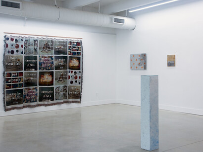 Various artists, Material, material world (Miami), exhibition view. Courtesy of David Castillo Gallery