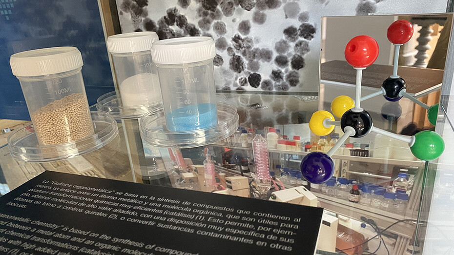Somos CSIC, vista de exhibición. Cortesía de Casa de la Ciencia