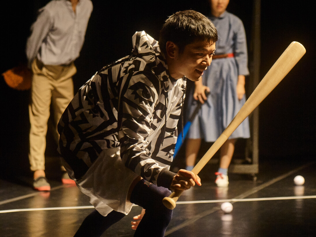 Toshiki Okada,God Bless Baseball. Photo: Asian Arts Theatre (Moon So Young) © MCA Chicago. Detail