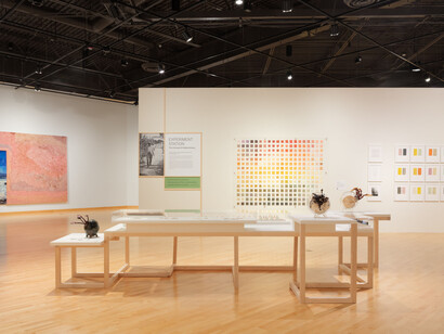 Various artists, World without end, exhibition view. Courtesy of Ochi Projects