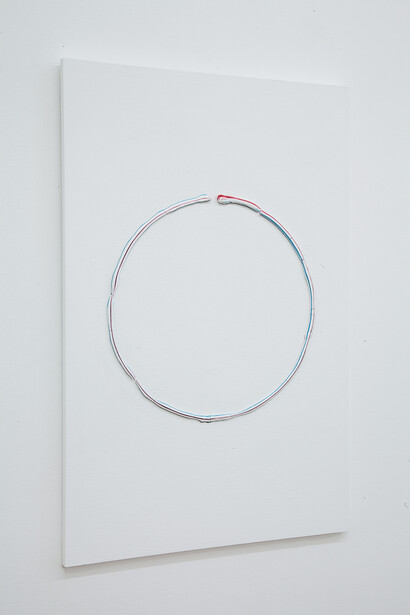 Russell Hill, 'Toothpaste Drawing (Circle) 2014, Courtesy of the artist