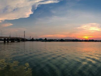 La luce del tramonto