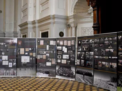 Hold the front! exhibition view. Courtesy of Museum of occupations and freedom fights