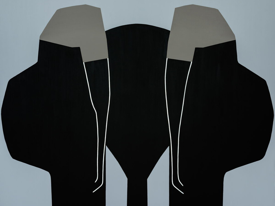 Yannis Kondaratos, Untitled,  2012-2013, Oil on canvas,   210 x 245 cm